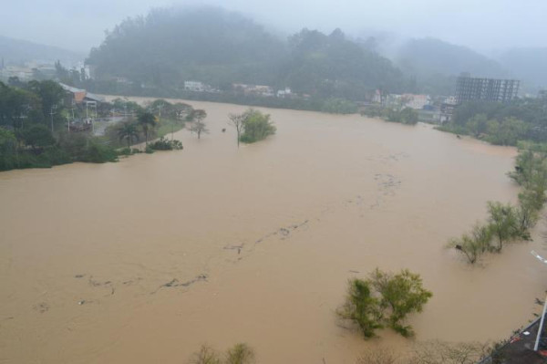Enchente em Blumenau