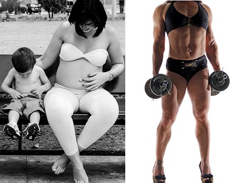 Barrigas reais. Fotos de Maria Claudia Vergal.