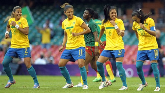 Seleção Feminina de Futebol do Brasil. Foto: Agência EFE.