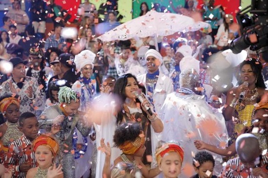 Cena do Programa 'Esquenta!". Foto de João Januário/Tv Globo. 