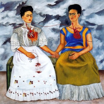 As Duas Fridas (1939). Quadro de Frida Khalo.