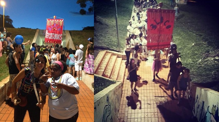 Bloco das Perseguidas 2015. Foto de Tatiana Lionço.