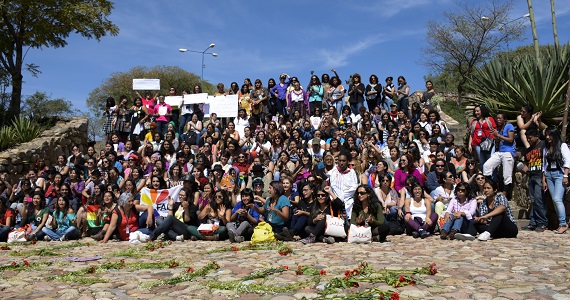 II Encontro de Mulheres - ELLA. Cochabamba, Bolivia, 2015. Foto de Constanza Portnoy.