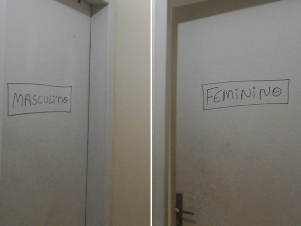 MPF investiga denúncias de falta de identificação em banheiros da UFG. Foto de Vanessa Martins/G1.